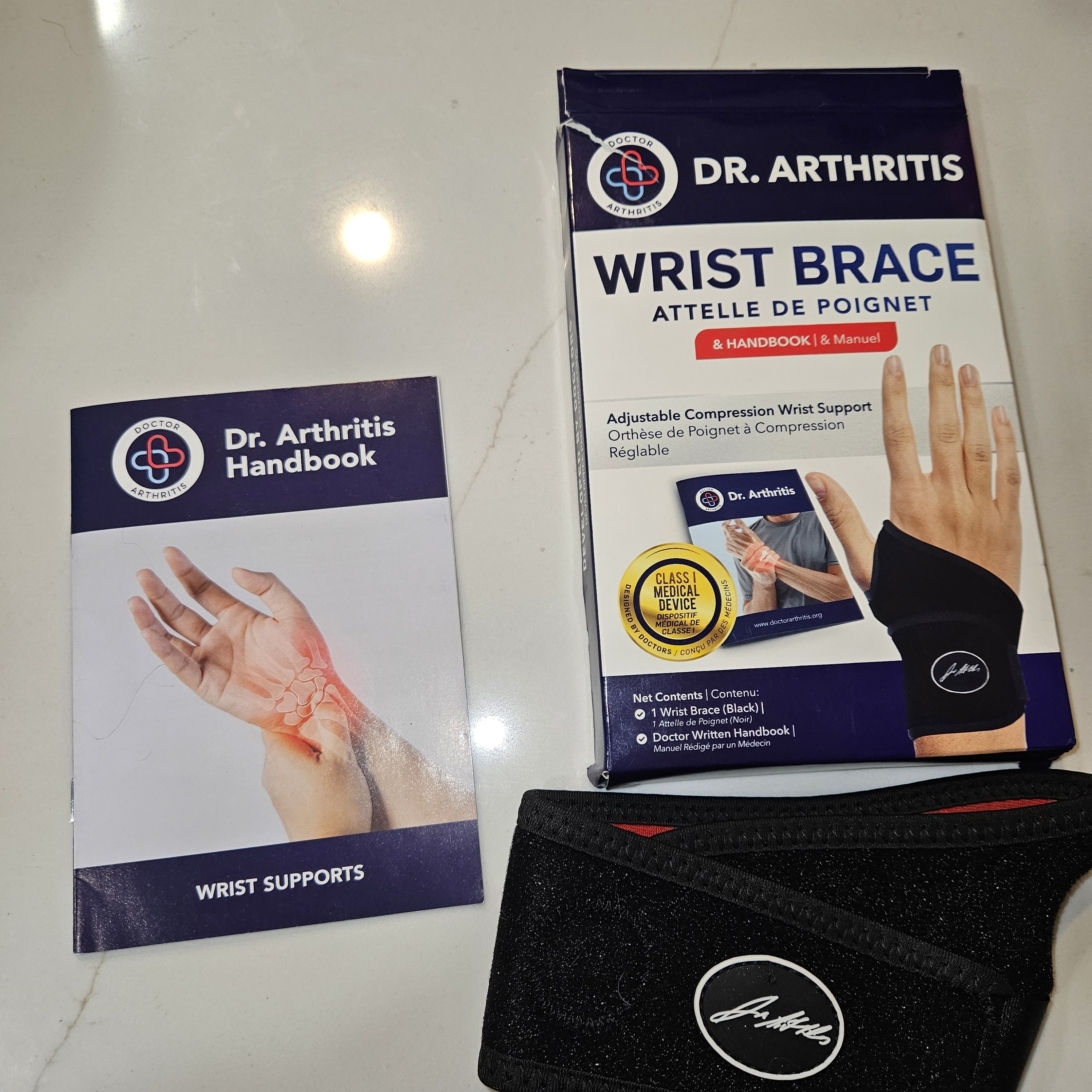Black Wrist Brace